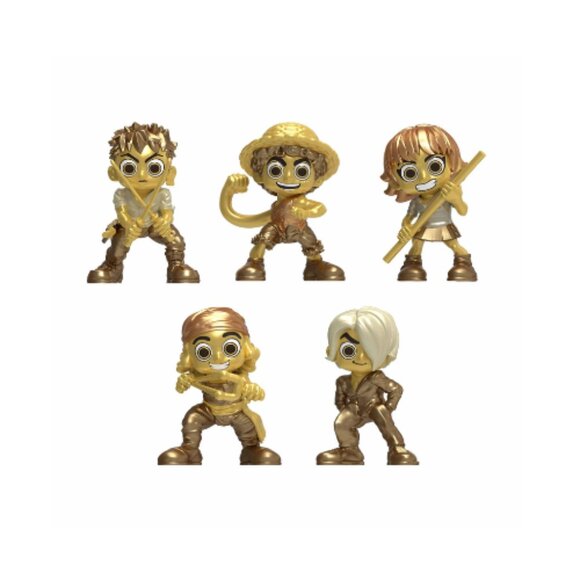 One Piece Treasure Chest Luffy, Zoro, Nami, Usopp & Sanji Mini Figure 5-Pack (Ve - Picture 5 of 8